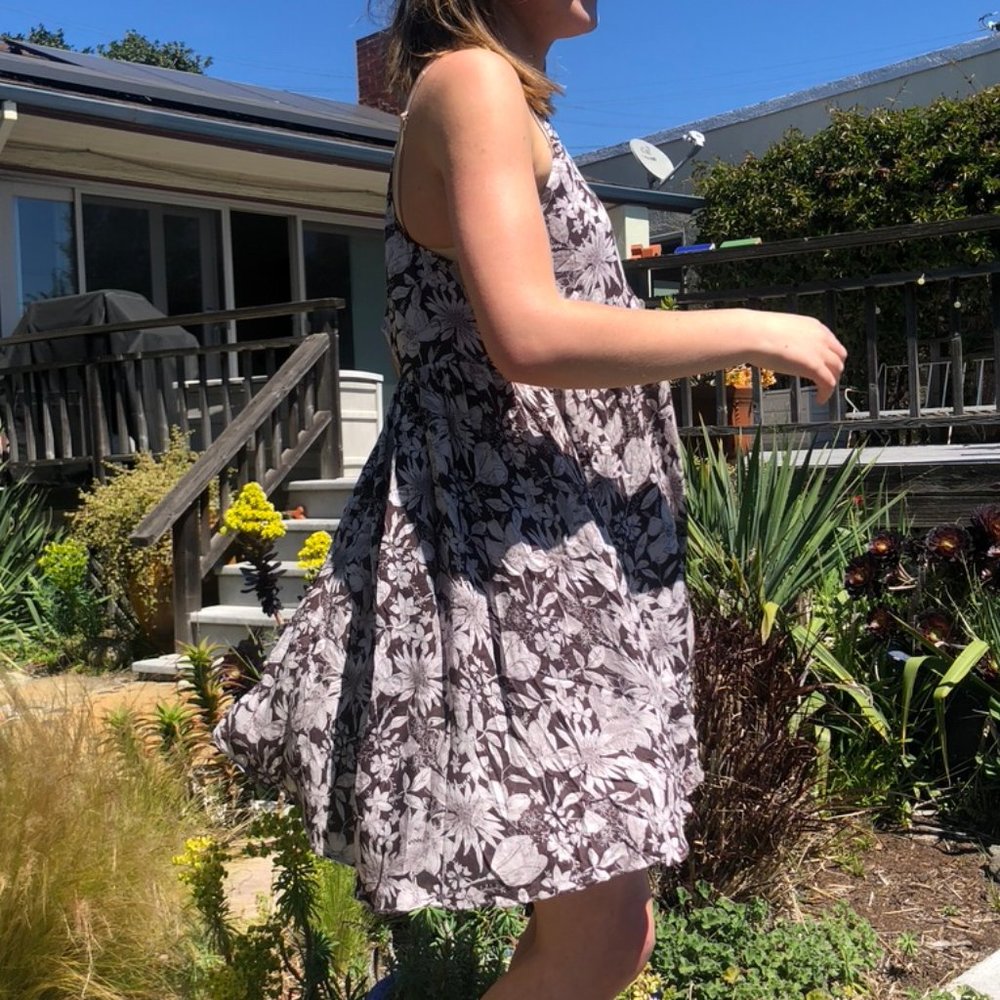 Sold! Kimchi Blue Floral Hi Low Halter Dress - Picture 3 of 3